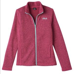 FILA girls zip front jacket size 14
